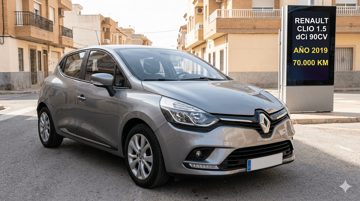 Renault Clio 1.5 dCi 90CV – 2019 – 70.000 km